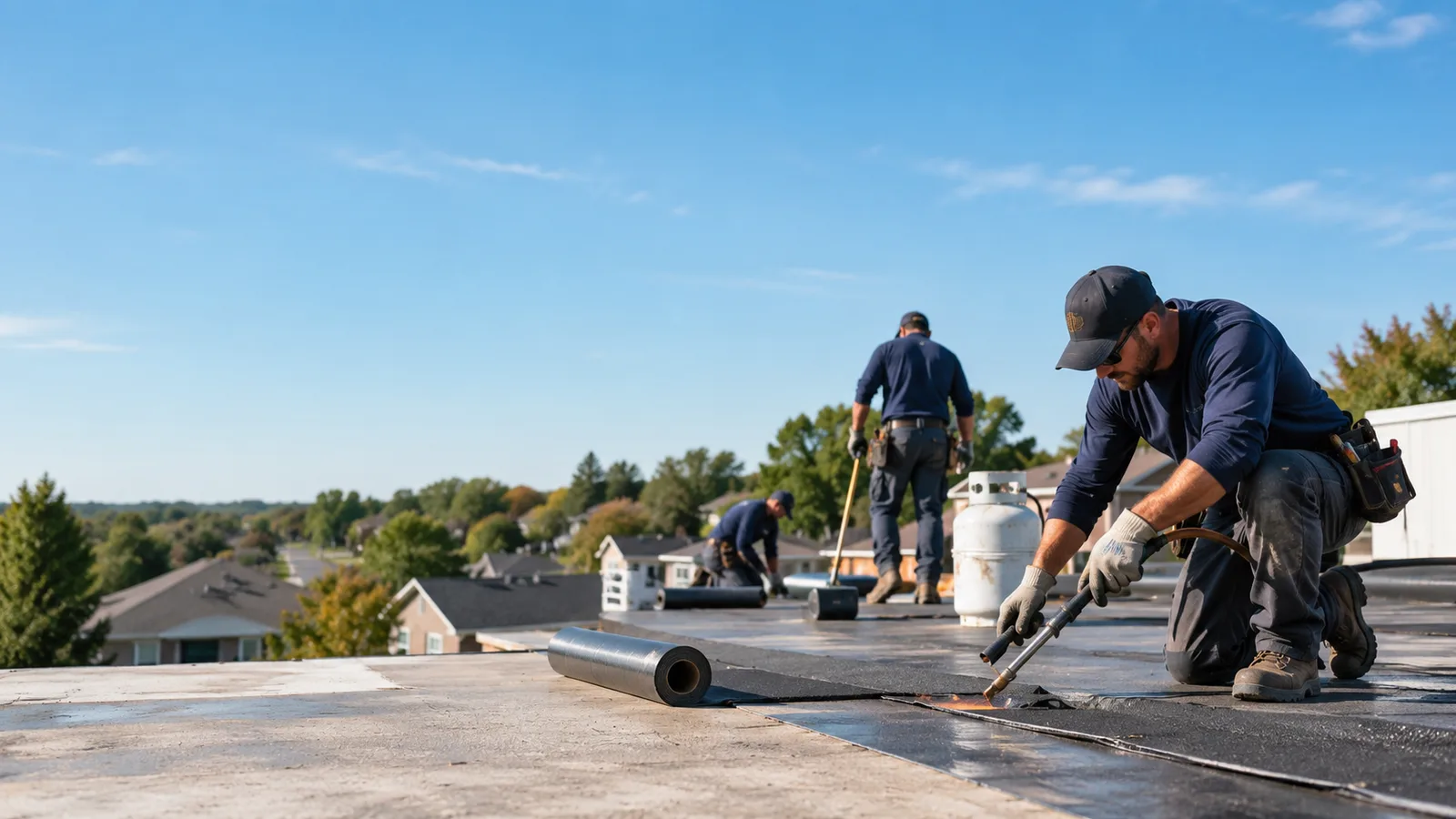 Flat Roof Leak Repair providers in Funston, GA